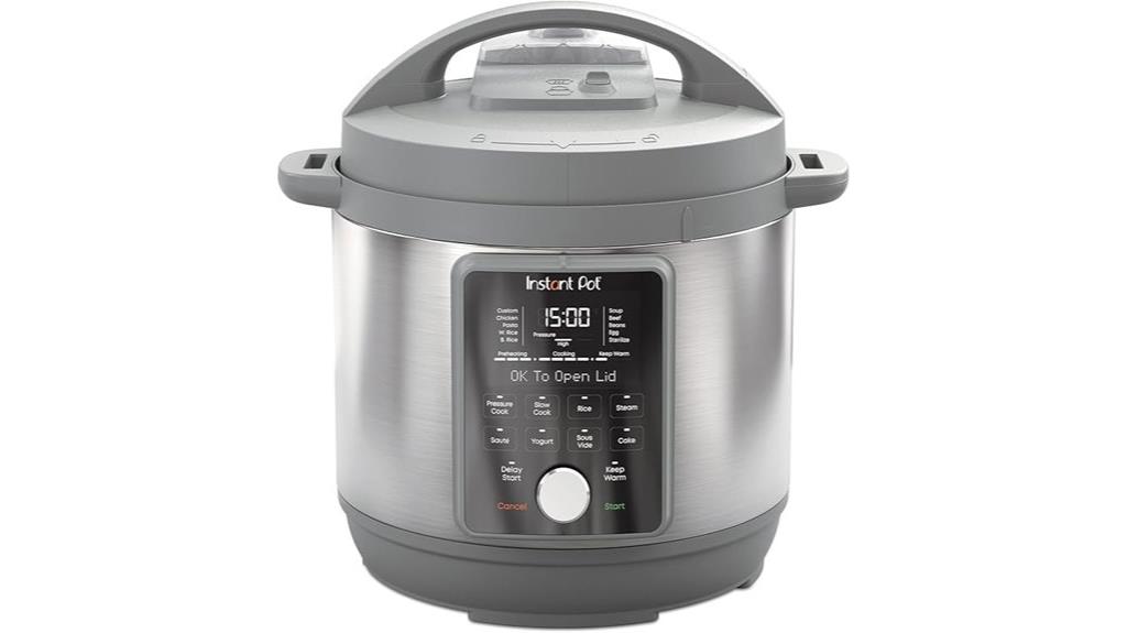 quiet 8 quart multi function