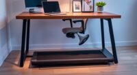 quiet under desk treadmill options
