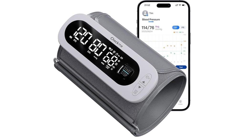 rechargeable bluetooth blood pressure monitor