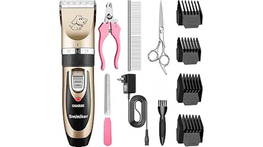 rechargeable cordless pet clippers