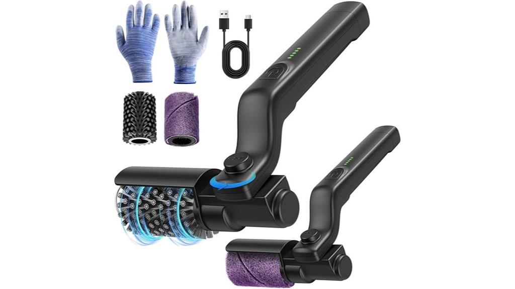 rechargeable electric grill brush