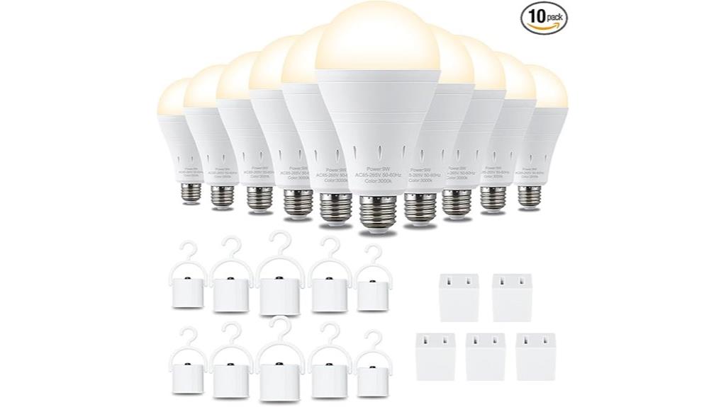 rechargeable emergency led bulbs