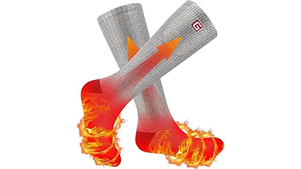 rechargeable heated socks
