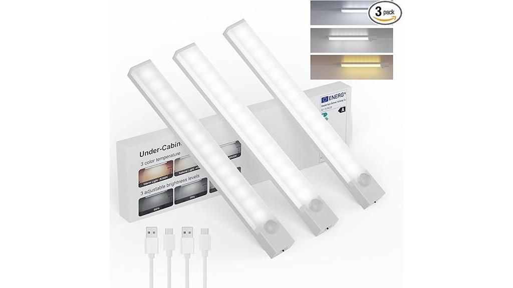 rechargeable motion sensor lights