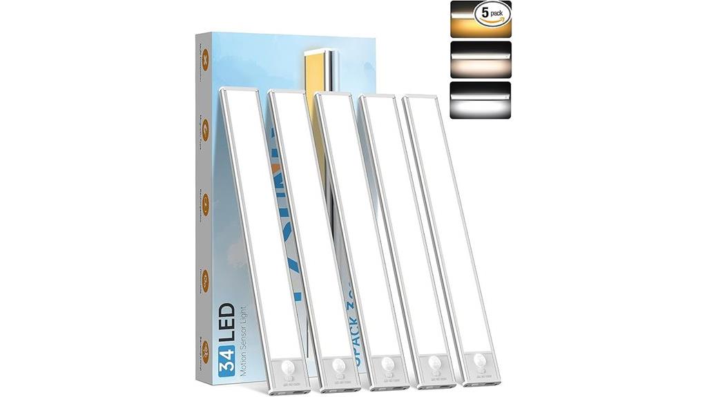 rechargeable motion sensor lights