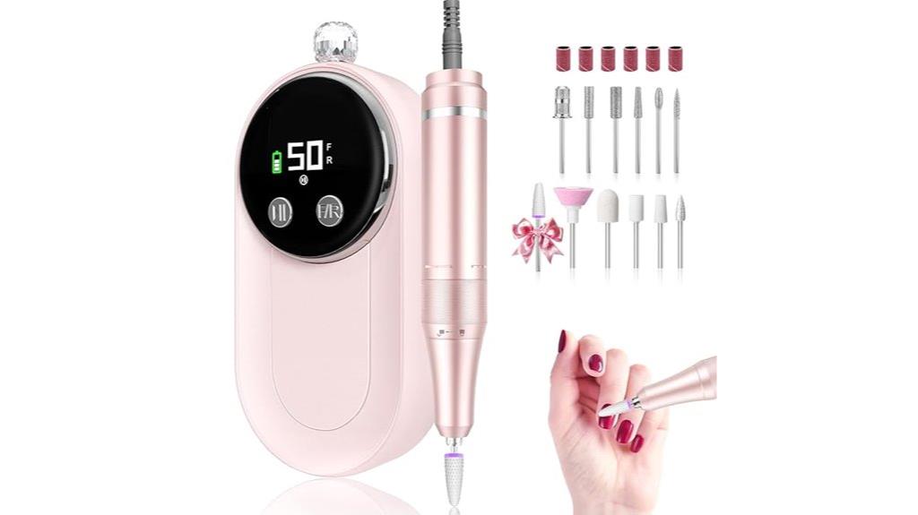 rechargeable nail drill kit