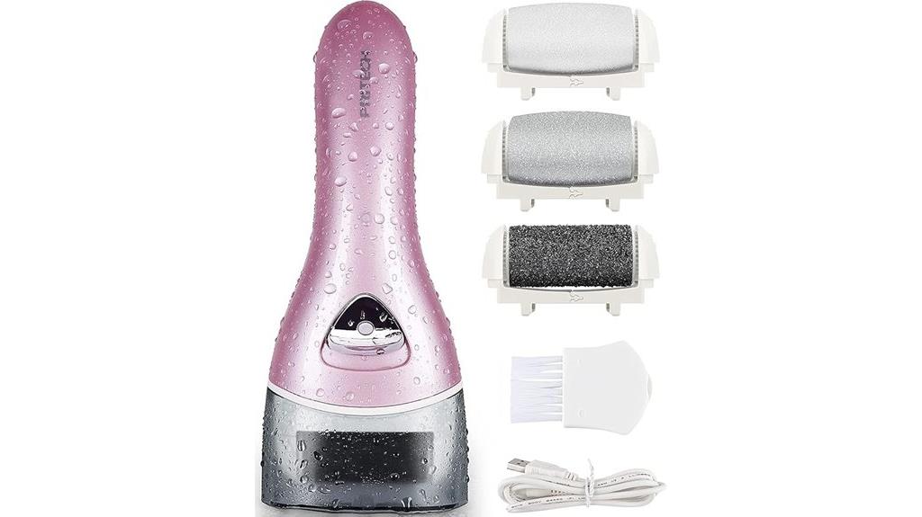 rechargeable portable pedicure tool