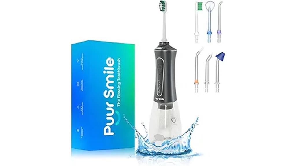 rechargeable water flosser tips