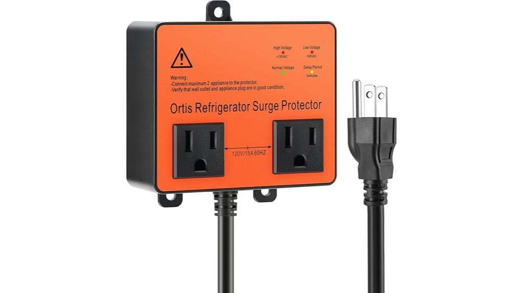 refrigerator voltage surge protector