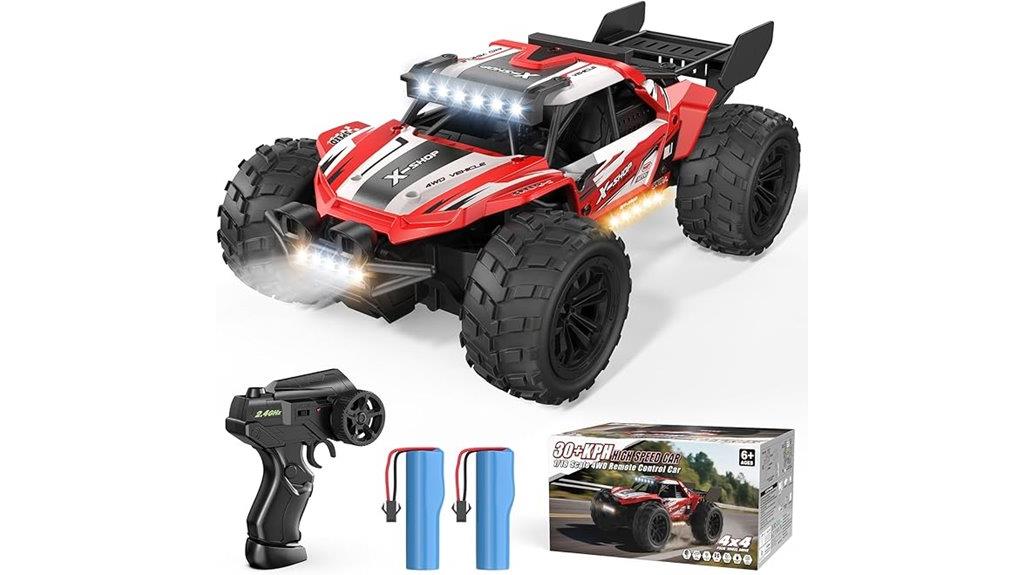 remote control car with batteries
