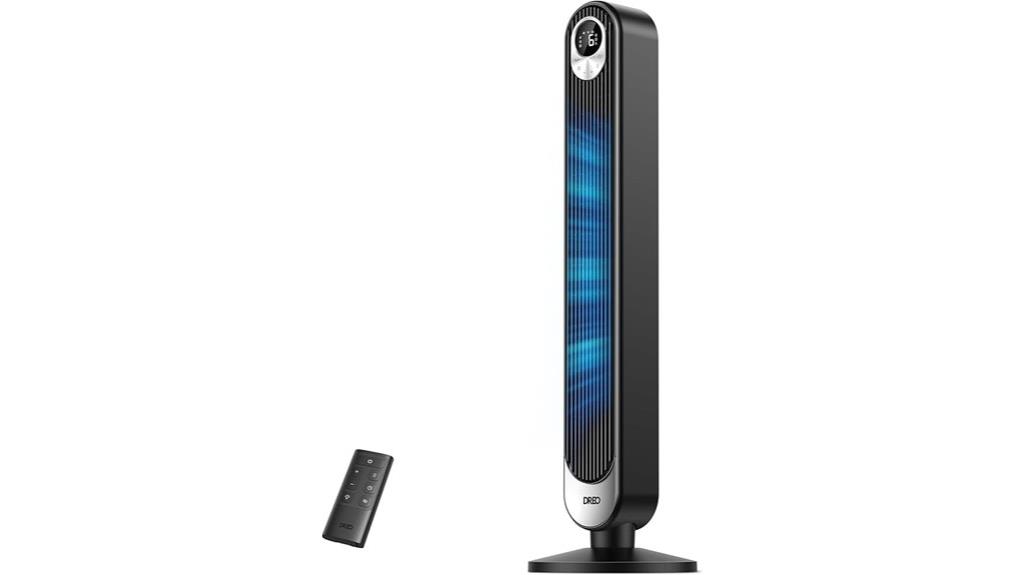 remote controlled tower fan