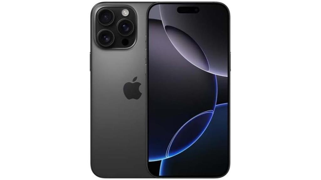 renewed black titanium iphone