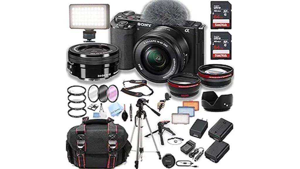 renewed sony zv e10 bundle