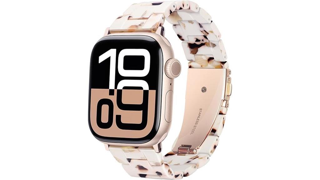 resin strap for apple watch