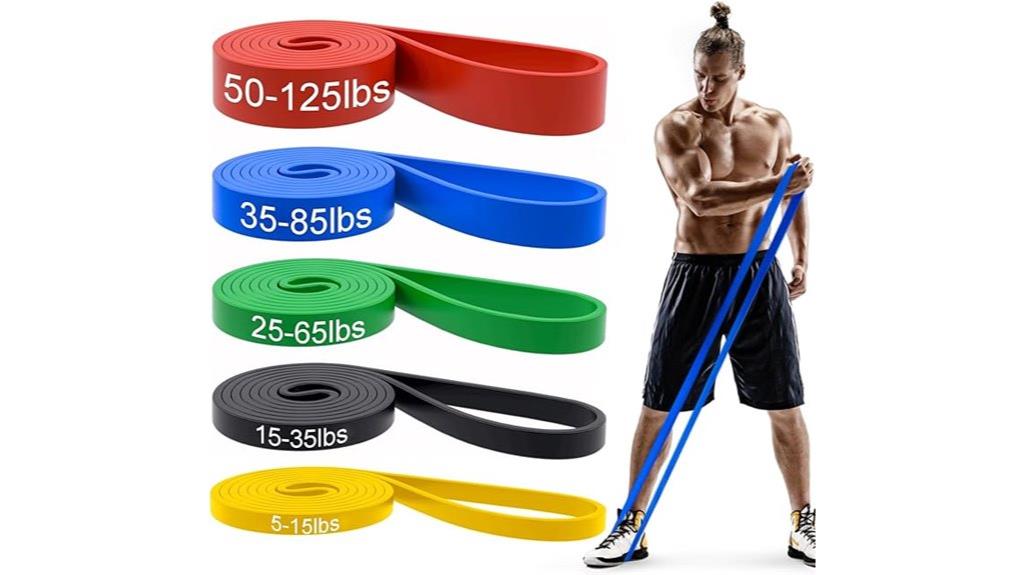 resistance workout bands set