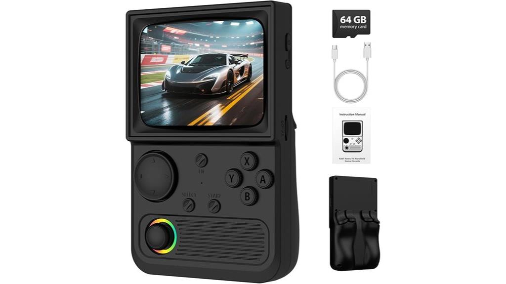 retro handheld game console