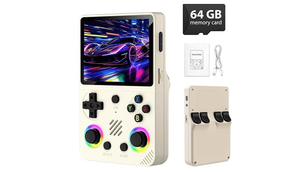 retro handheld gaming console