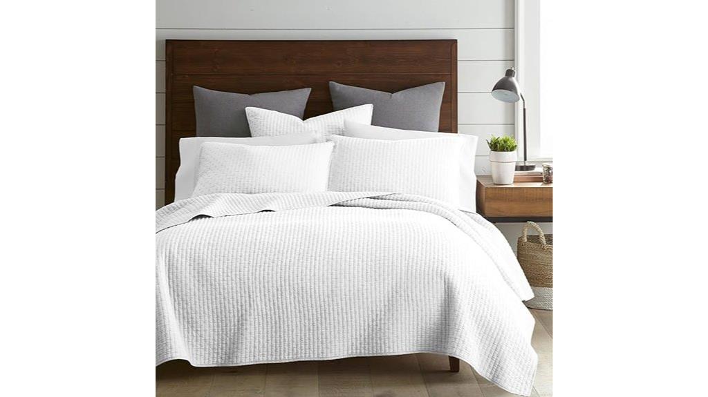 reversible king quilt set