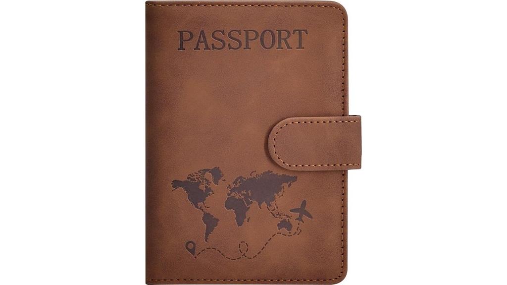 rfid blocking passport holder