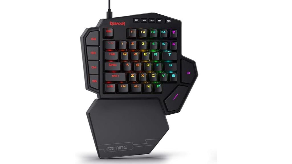 rgb gaming keyboard with macros