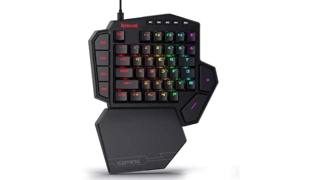 rgb macro gaming keyboard