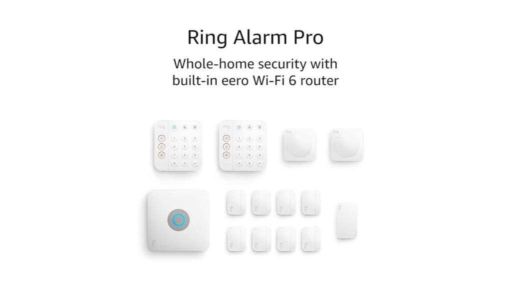 ring alarm kit with router