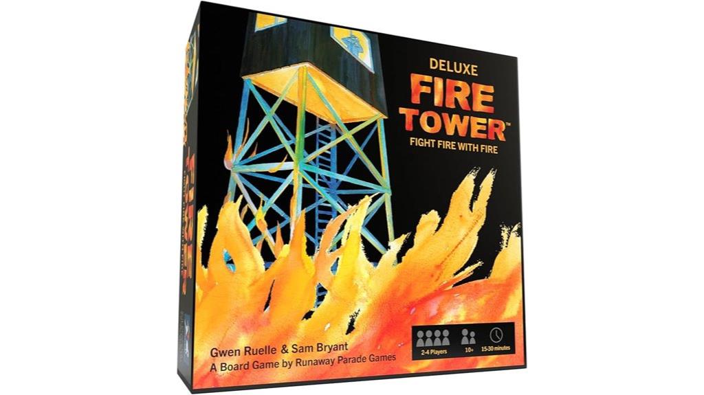 runaway parade fire tower