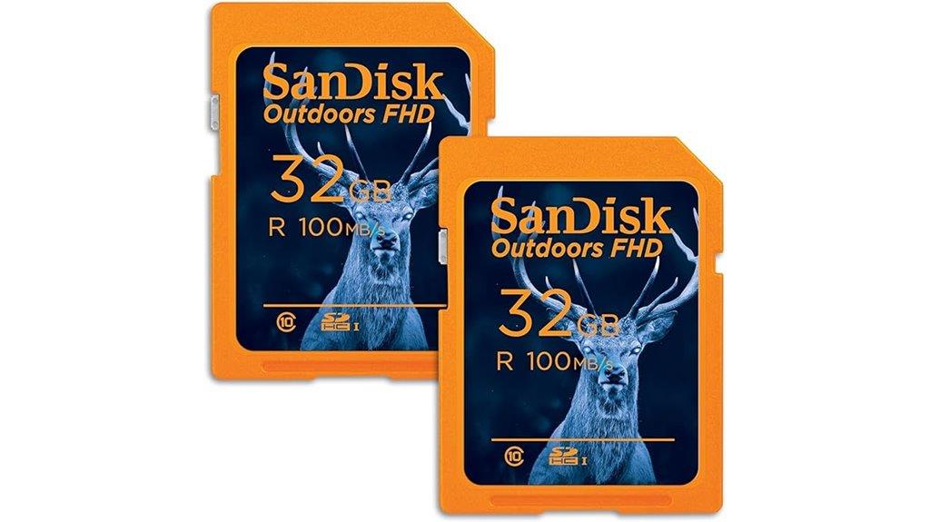 sandisk 32gb outdoor memory