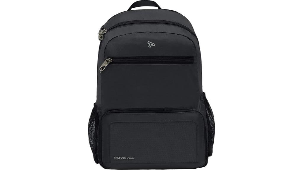 secure lightweight packable backpack