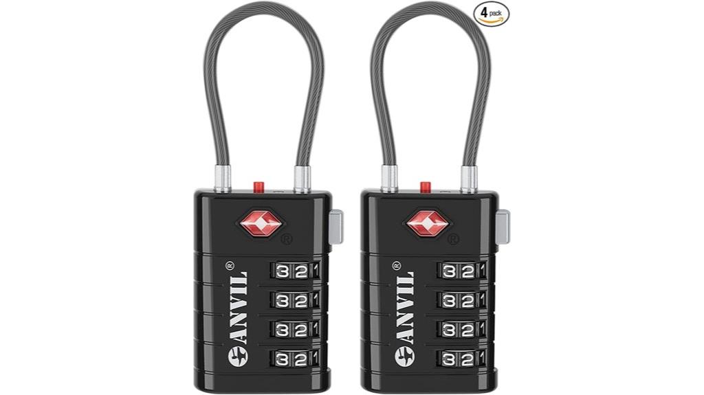 secure tsa approved luggage locks