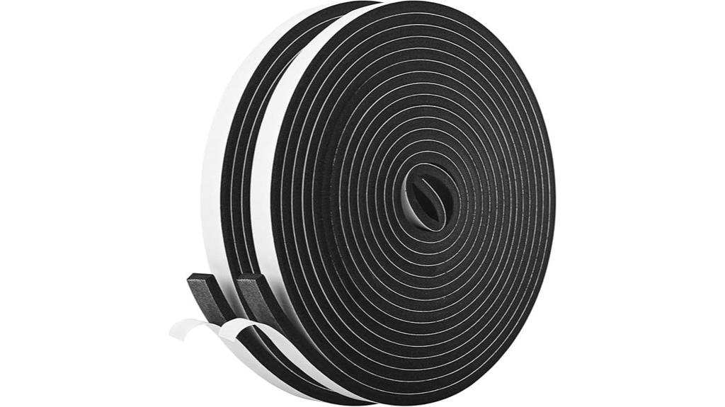 self adhesive foam weatherstrip