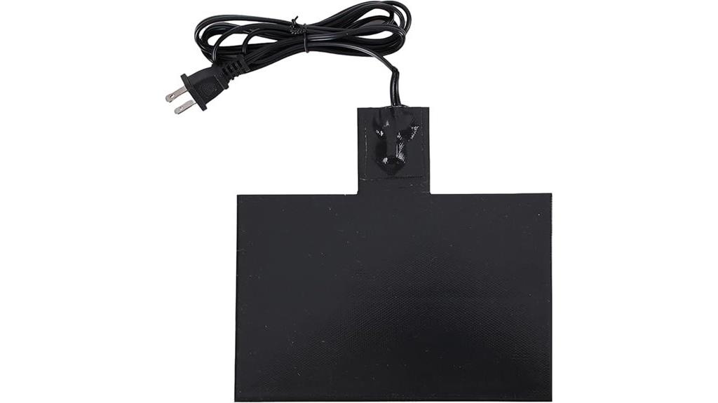 silicone 120v heater pad