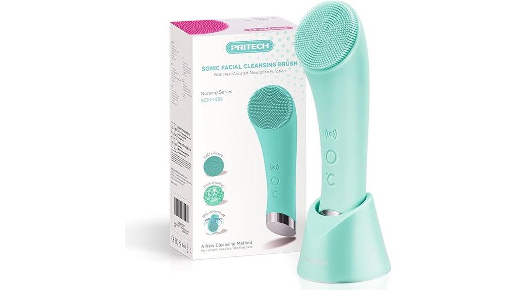 silicone face scrubber massage