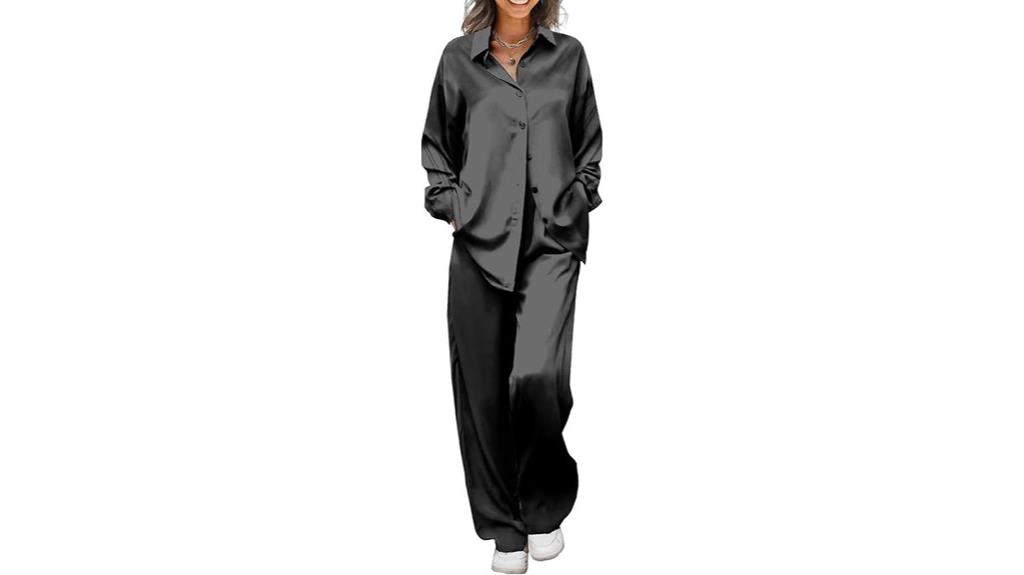 silky women s pajama set