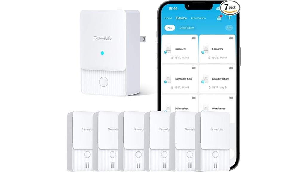 six pack smart leak detectors