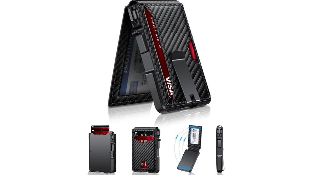 slim rfid bifold wallet