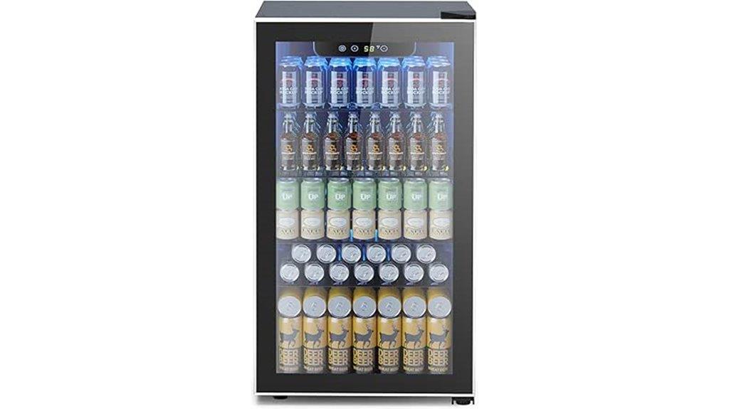 small beverage refrigerator