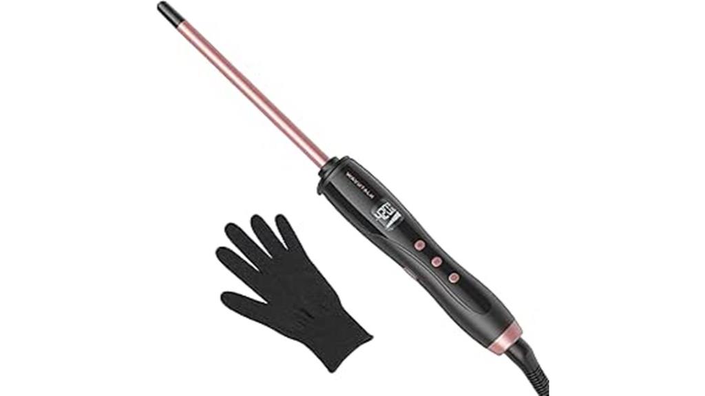 small curling wand set