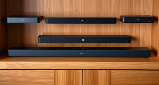 small powerful atmos soundbars