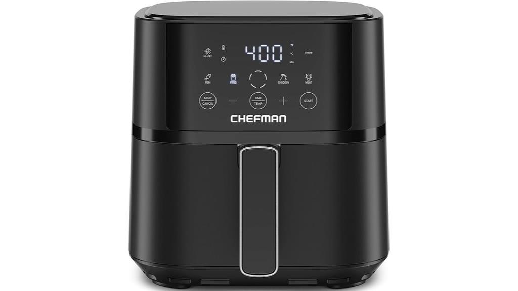 small touchscreen air fryer