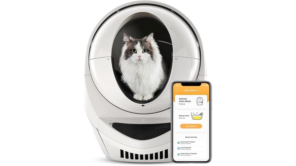 smart automatic litter box