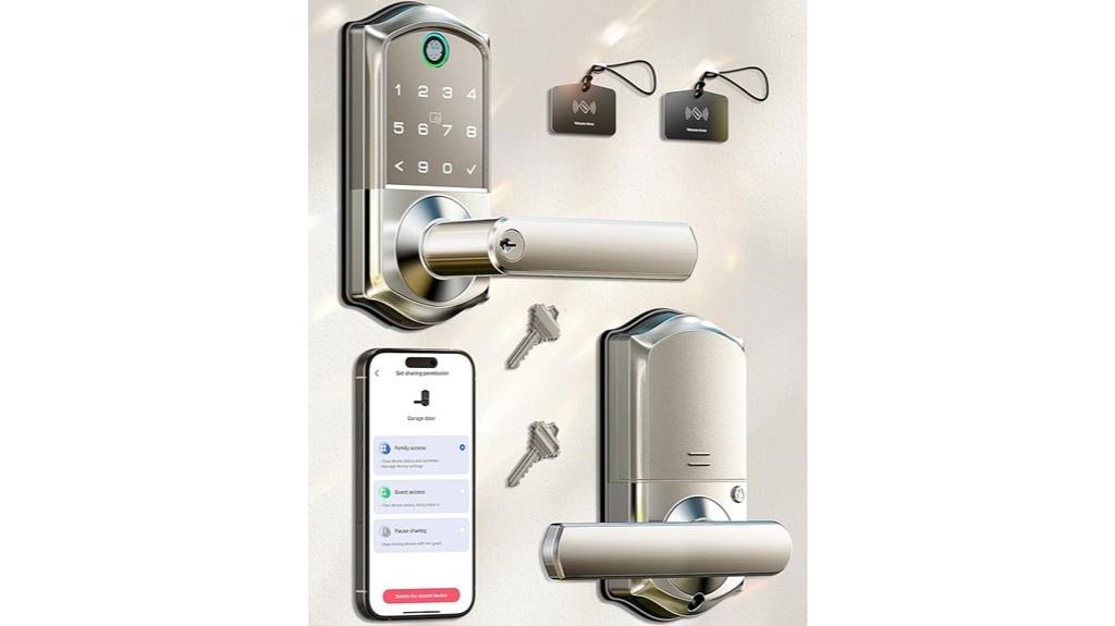 smart fingerprint lock with app
