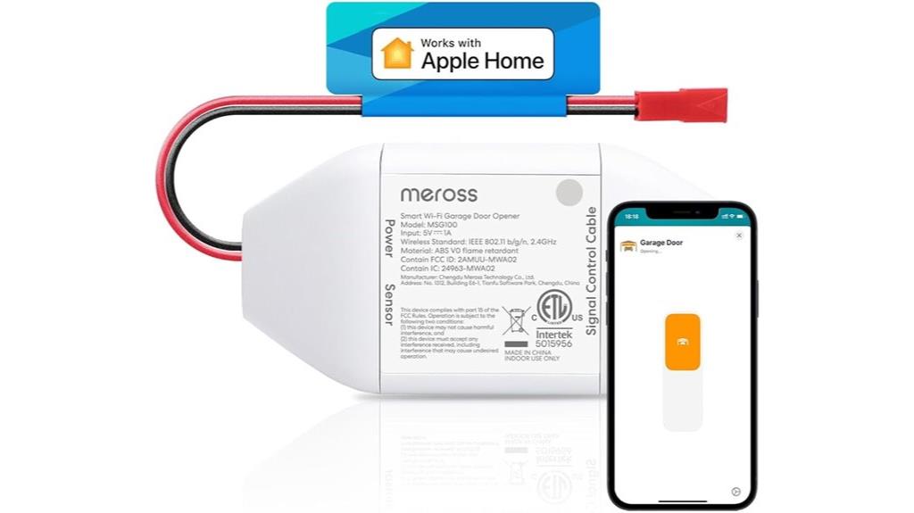 smart garage door remote