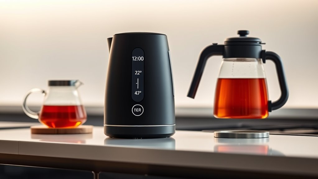 smart kettle features and safety