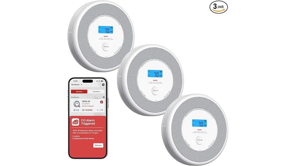 smart smoke carbon monoxide detectors
