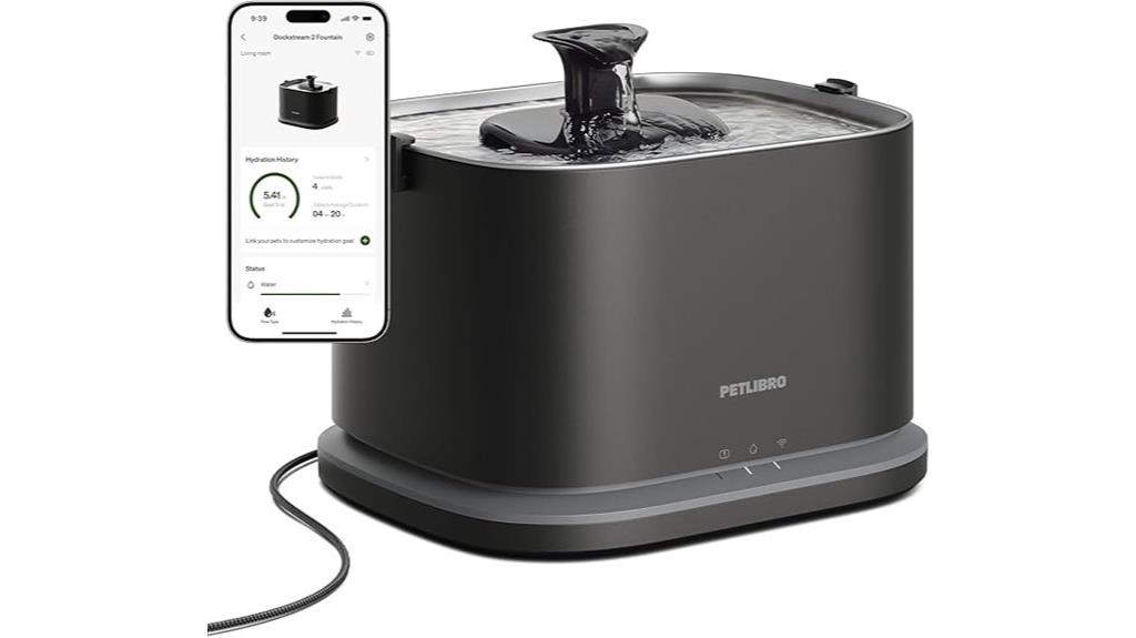 smart stainless steel fountain