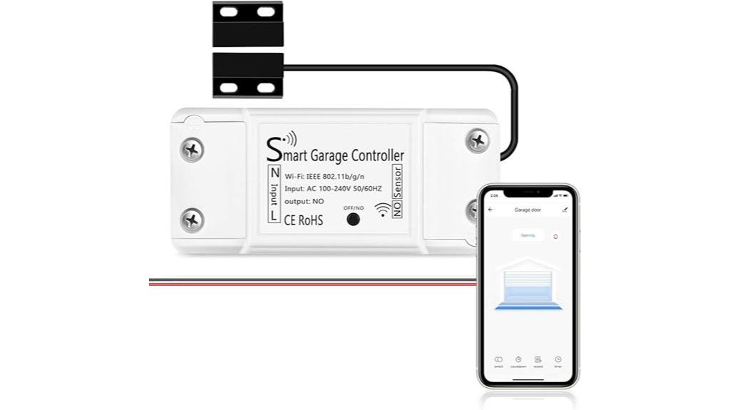smart wi fi garage door opener
