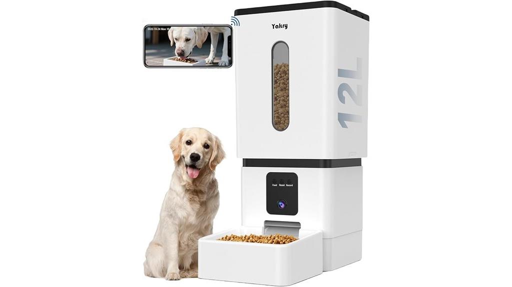 smart wifi dog feeder