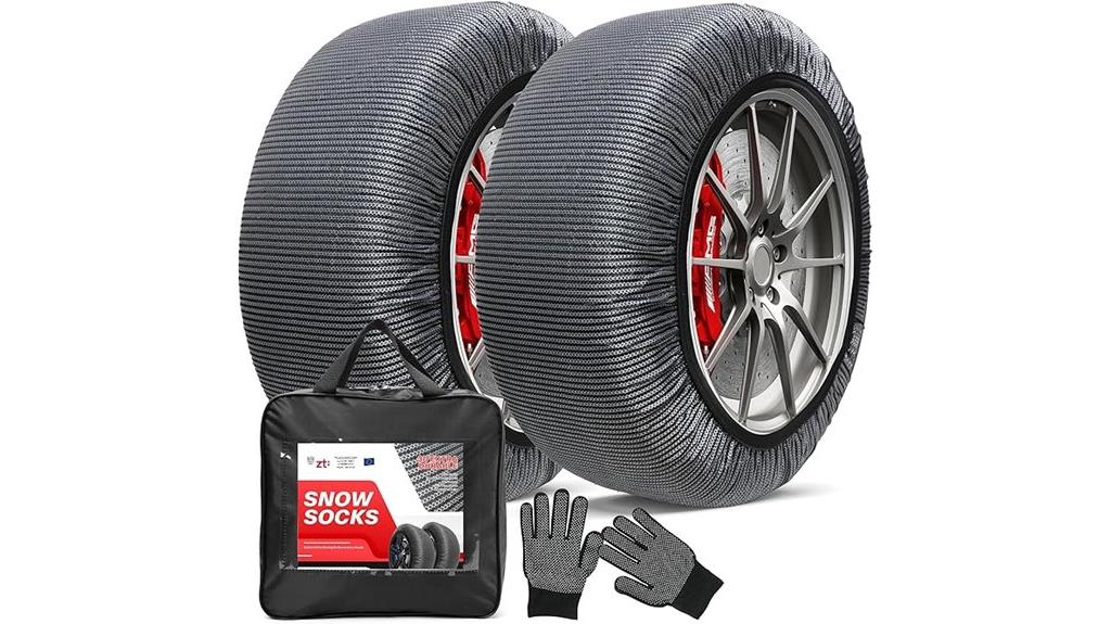 snow tire sock packs