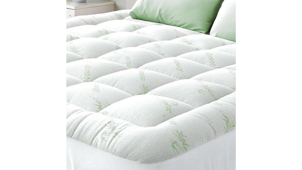 soft bamboo mattress topper